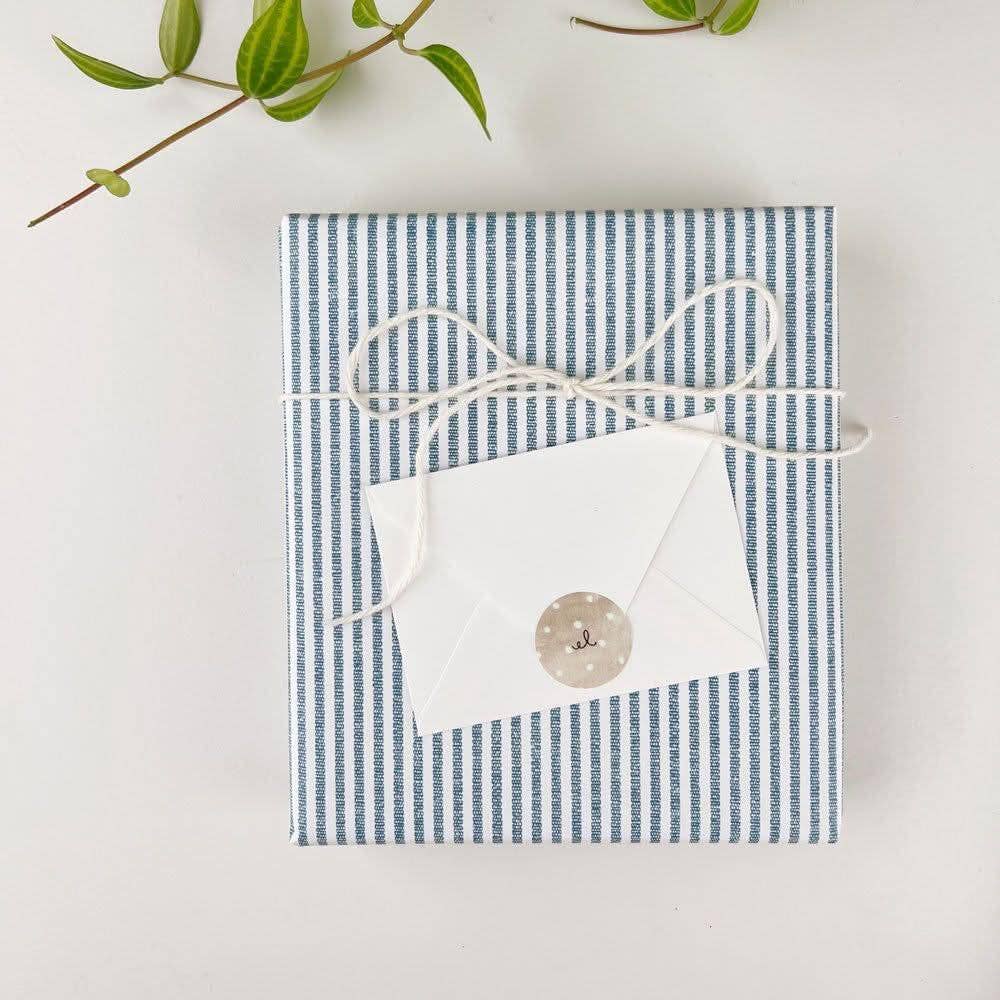 Violet stem mini enclosure notecard