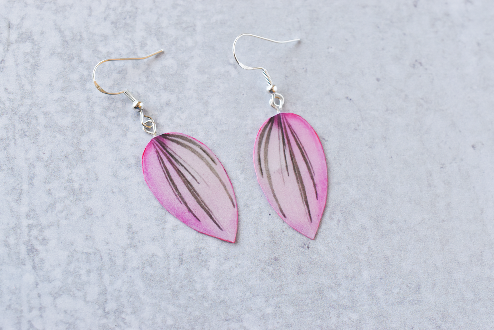 Tradescantia Nanouk Earrings | Leaf Earrings | Plant Earrings
