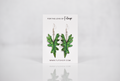 Alocasia Jacklyn Plant Earrings | Leaf Earrings