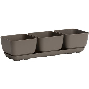 Trio Planter Taupe